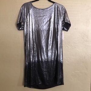 Free People gunmetal dress new with tags
